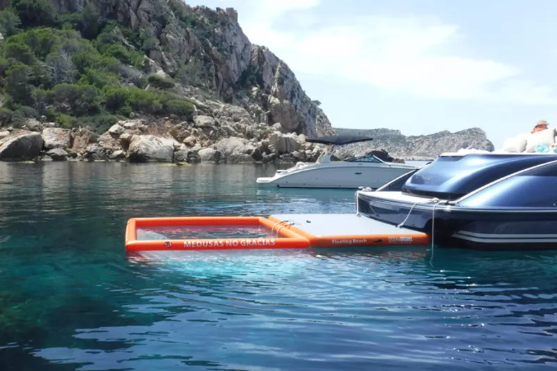 MALLORCA Set – Yacht Pool 4 x 3 m & Aufblasbare Plattform